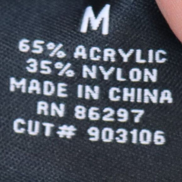 Vertigo Black & White Stripe Loose Open Knit Tunic Sweater Size M New - Picture 5 of 6